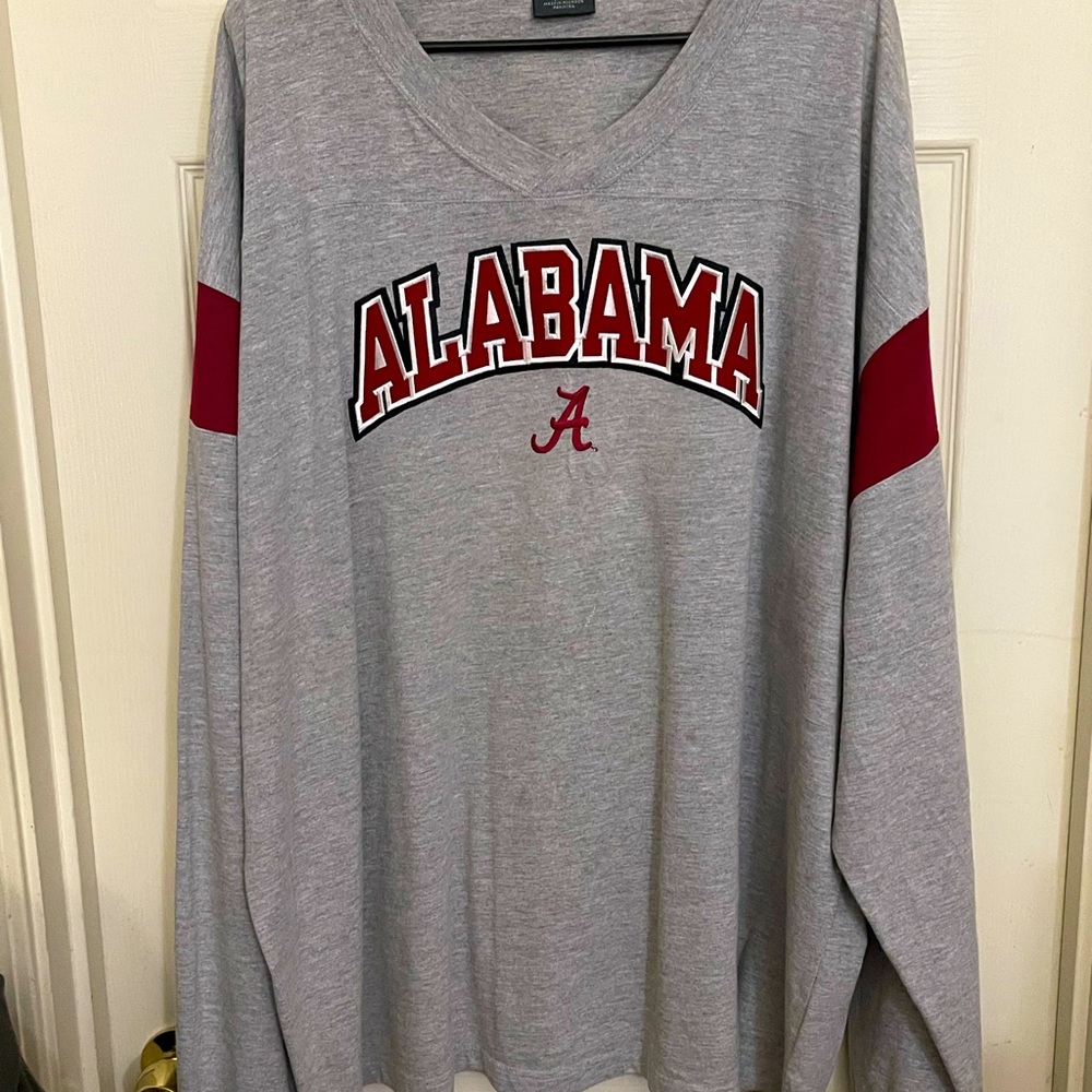 Pro Edge Heather Gray V-Neck Top